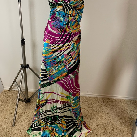 Aspeed couture bright halter dress sz XL - Picture 3 of 7